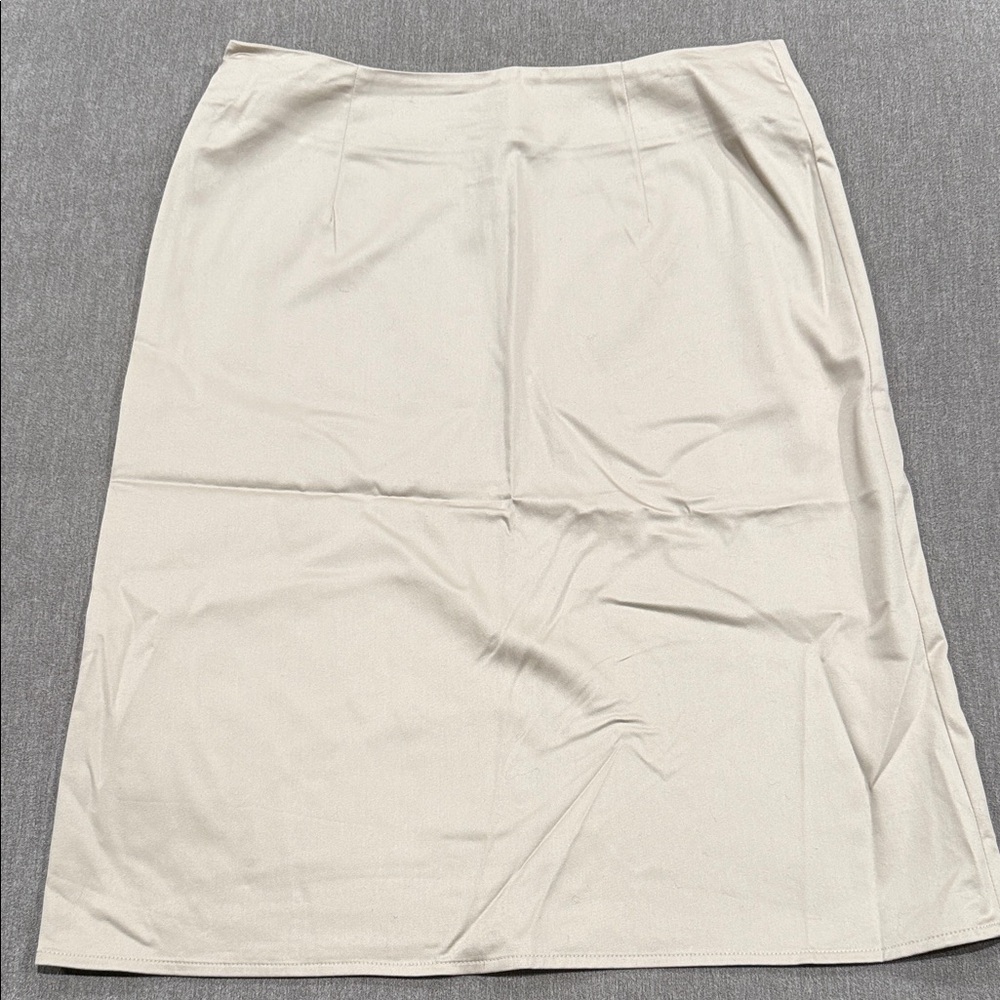 Banana Republic Cream Pencil Skirt